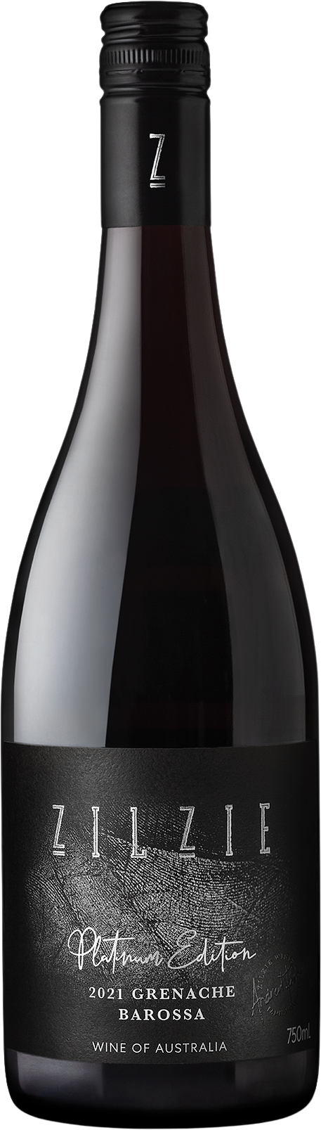 Zilzie Wines Platinum Edition Barossa Grenache 2021 Barossa Valley